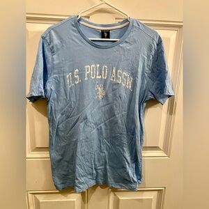 U.S. Polo Assn. Sky Blue Crew Neck Tee